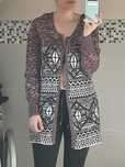 Sweter bordowy Esmara 42-44