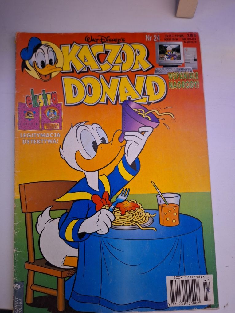 Egmont Kaczor Donald 24/1995 komiks