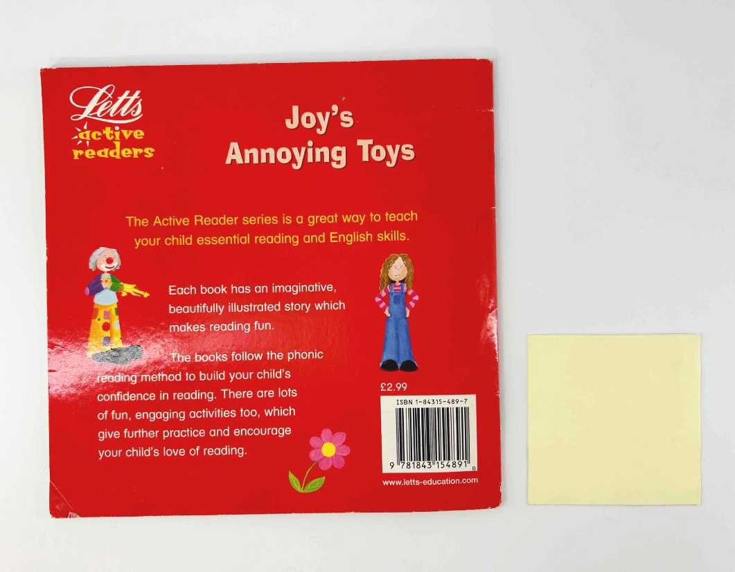 Joy's Annoying Toys Letts active readers