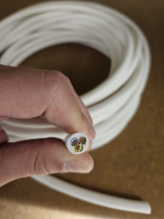 Przewód 3x2.5 linka 7 metrów