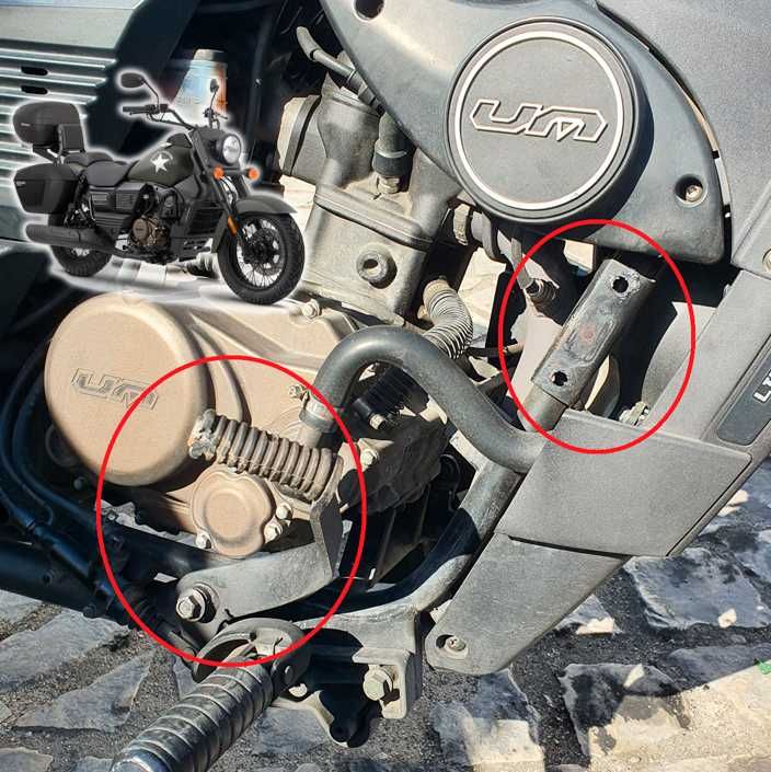 PEÇAS - Mota UM Renegade 125