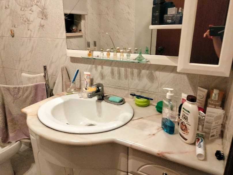 Móvel + espelho casa de banho