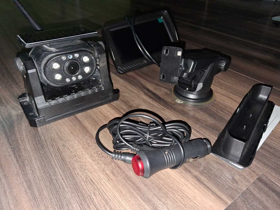 Kamera wifi bezprzewodowa magnes monitor zestaw