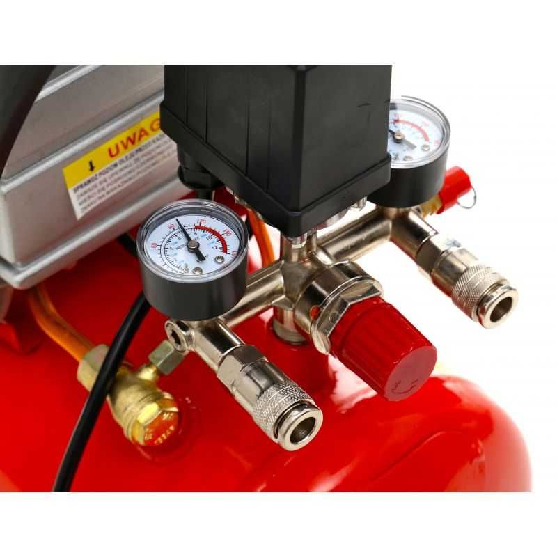 Sprężarka powietrza 24L kompresor olejowy 8BAR 2850RPM 230V MOCNY