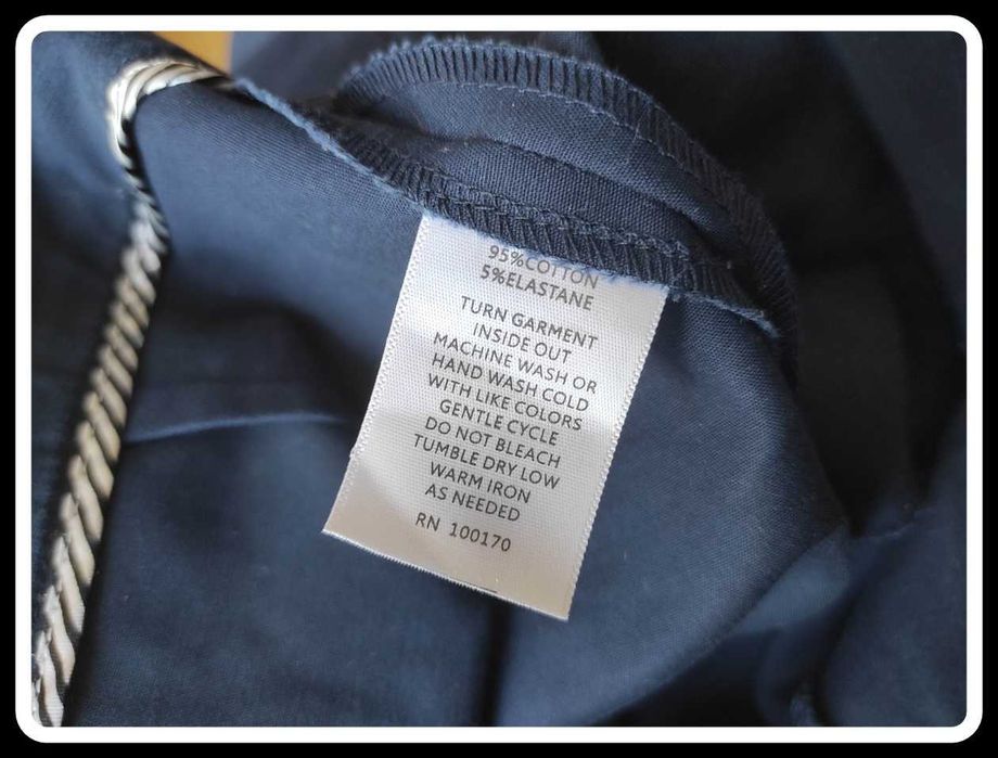 MANGO granatowa spódnica ołówkowa 38 M