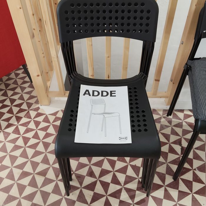 6 cadeiras NOVAS modelo ADDE IKEA