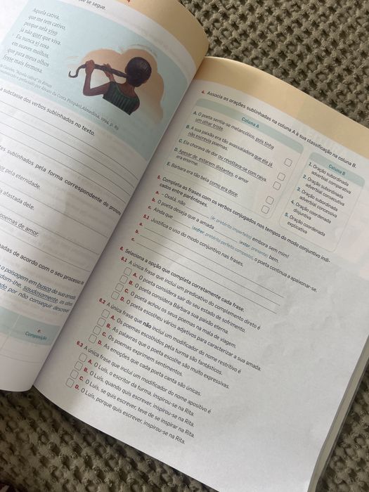 Livro portugues A par e passo 8 ano