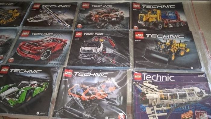 Lego technic - INSTRUKCJE