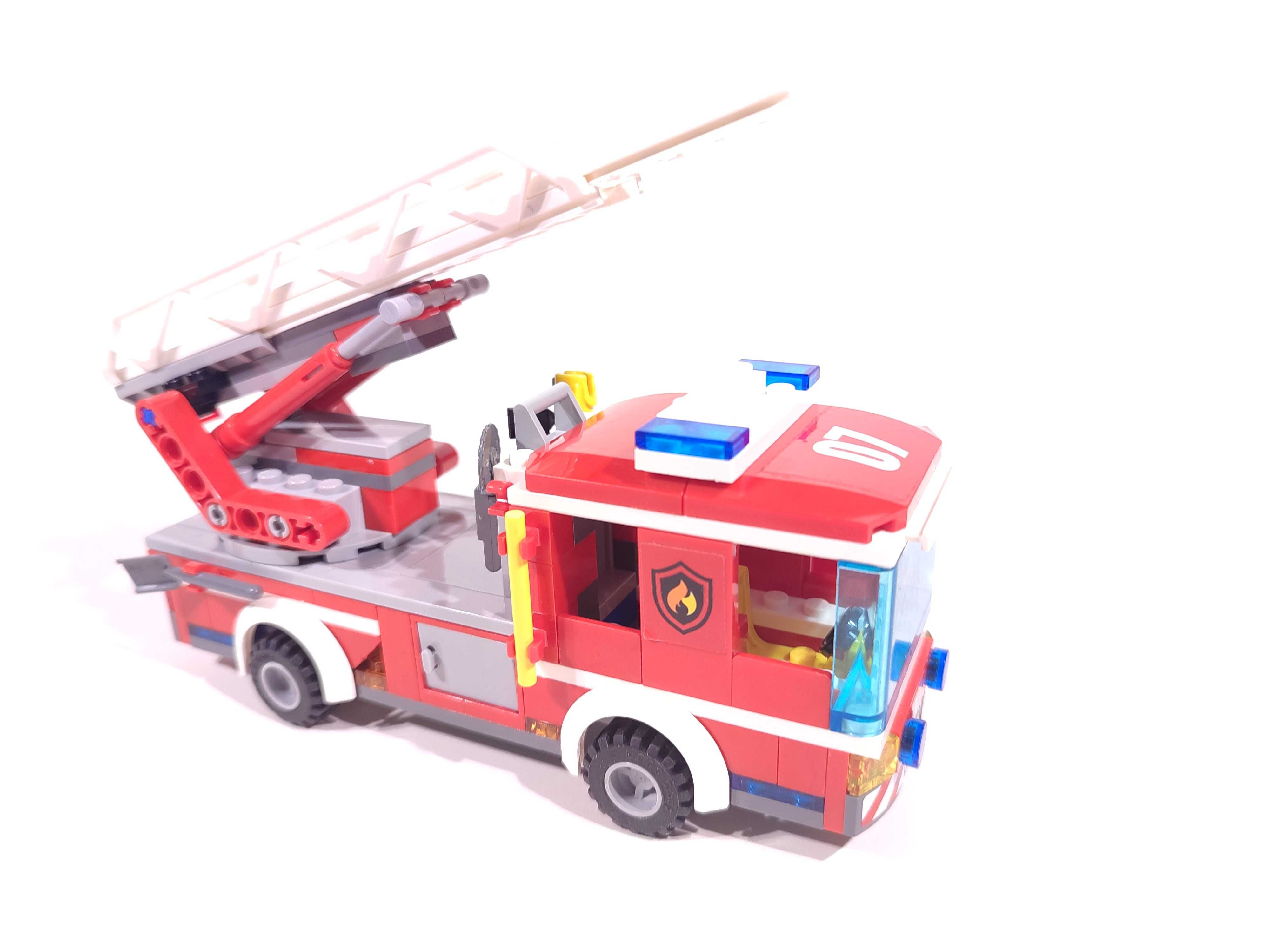 LEGO City 60107 - Wóz strażacki z drabiną - Komplet 100%