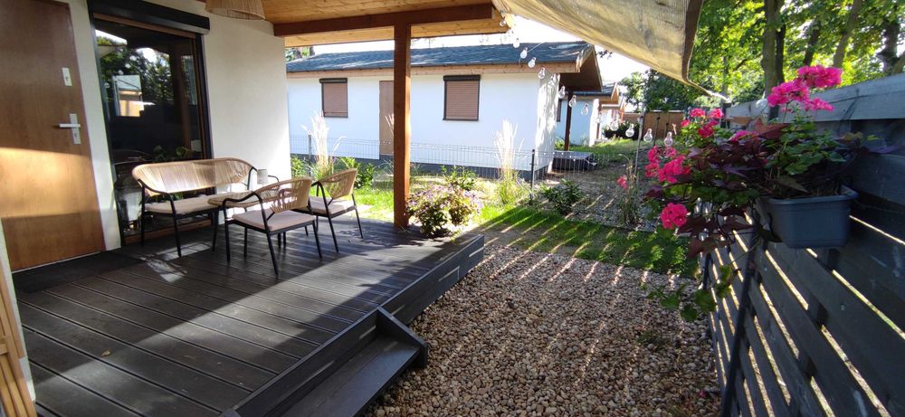 Domek z działką bezpośrednio przy plaży czynny caly rok