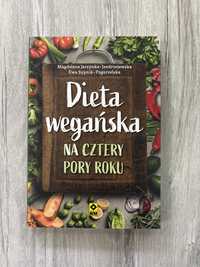 Ksiazka Dieta Wegańska na cztery pory roku