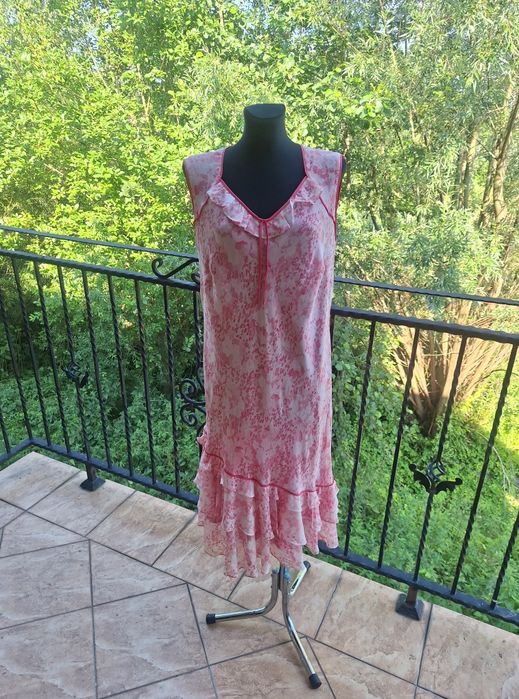 Sukienka midi koktajlowa marka Jacques Vert rozmiar XL/XXL 42/44