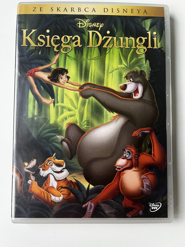 Księga dżungli Disney DVD Ze Skarbca Disneya