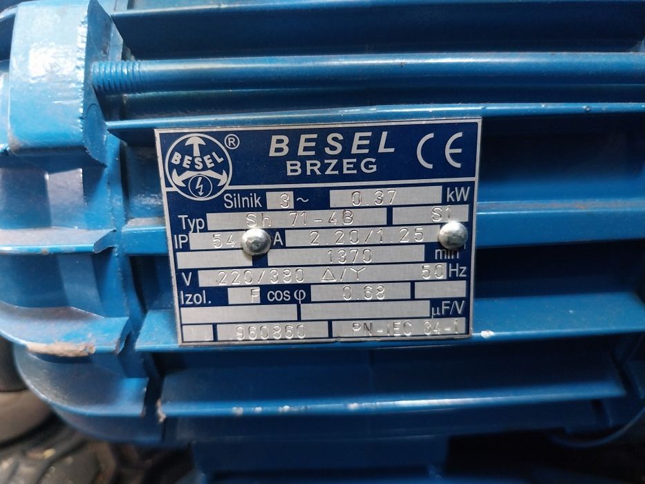 Silnik elektryczny Besel 0.55kW SG 80-4A