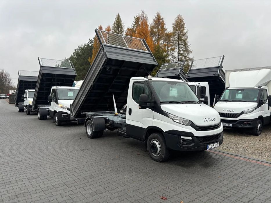 Iveco IVECO DAILY NOWA ZABUDOWA WYWROT KIPER 65C15,,65C17,,65C18,,70C15,,70C17,,72C17,,72C18  IVECO DAILY 65C17,65C15,70C17 nowa zabudowa 3-strony blokada mostu