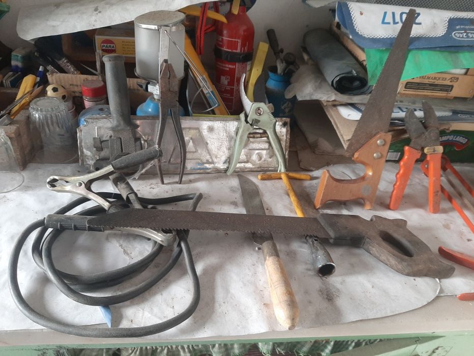 Ferramentas em bom estado,para utilização.