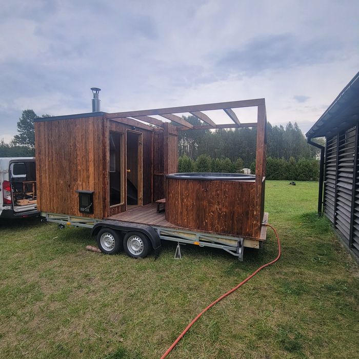 Mobilne Spa Sauna Jakuzzi Morsowanie
