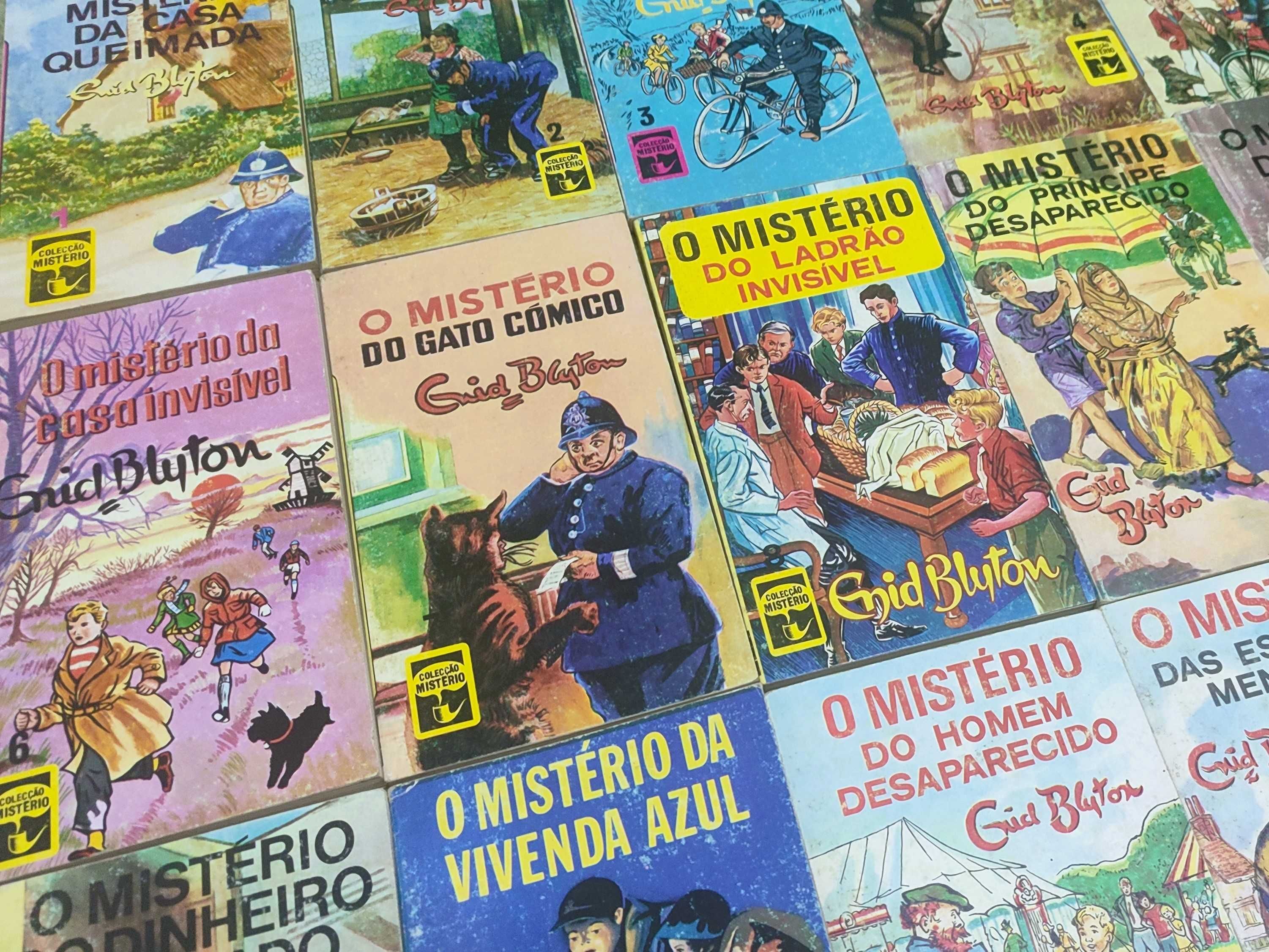 Enid Blyton; livros da coleção Mistério