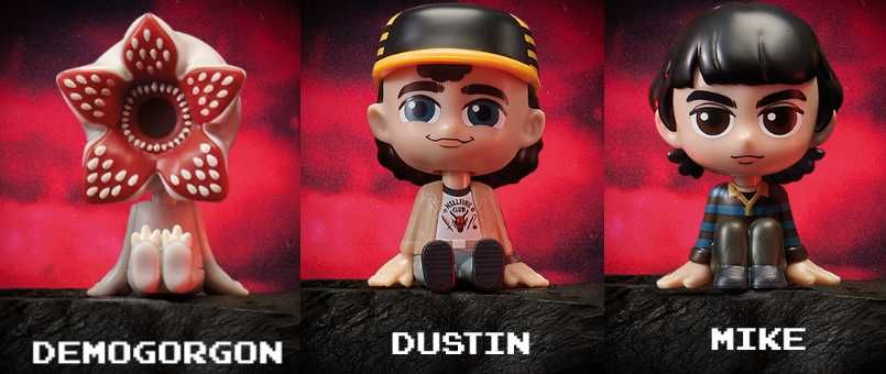 Bonecos Stranger things kinder joy