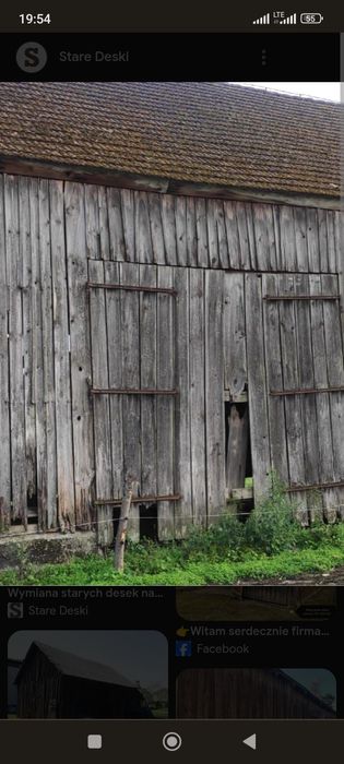 stare deski i bale