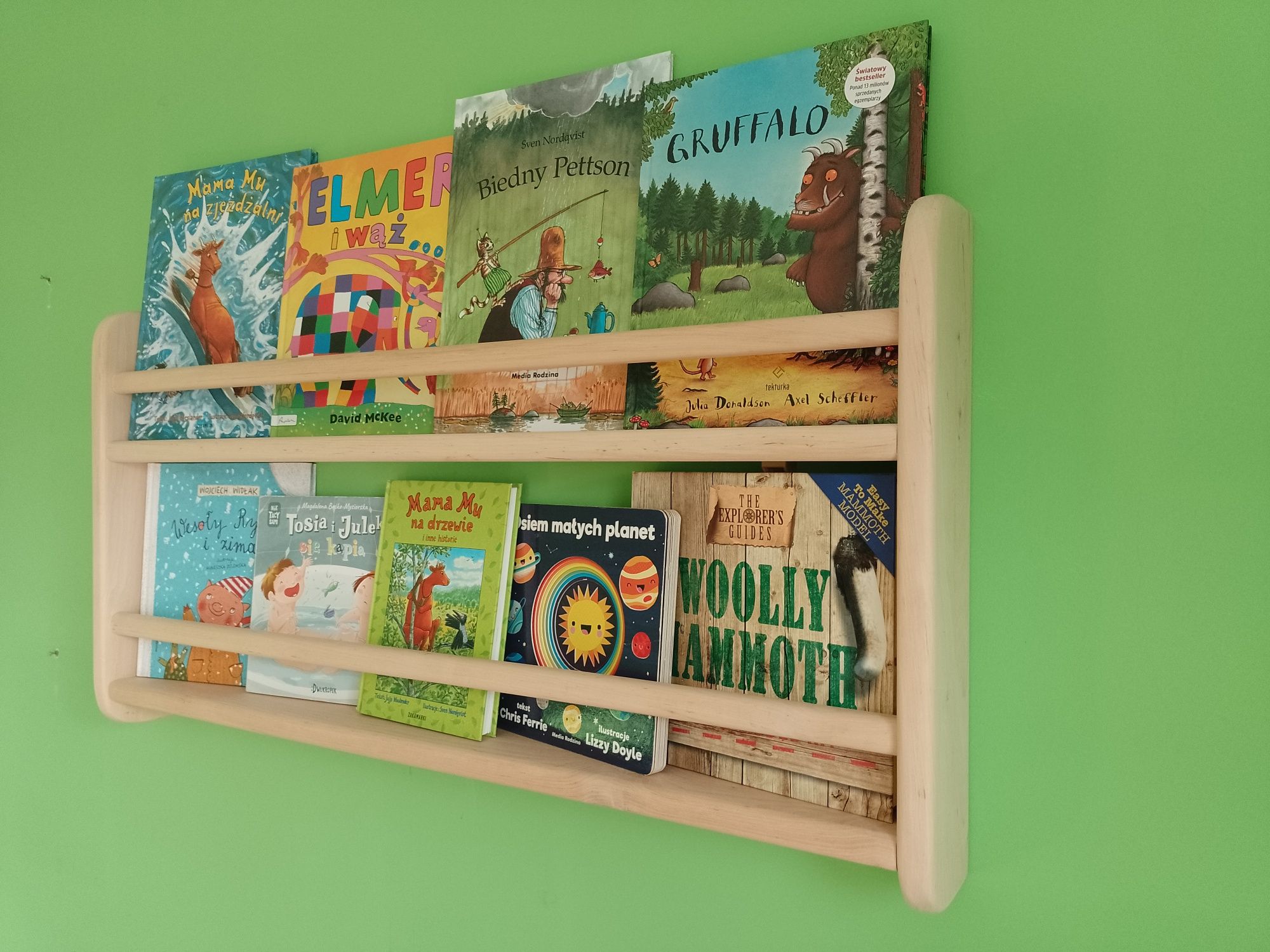 Półka dla dzieci montessori