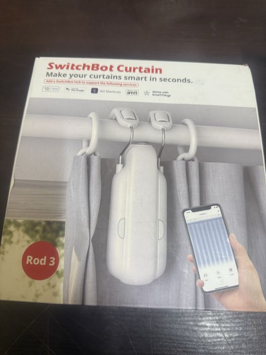 System do zasłon SwitchBot Curtain Rod 3 - karnisz (biały)