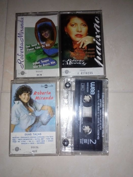 cassetes de musica de Monica Sintra e Diapasão
