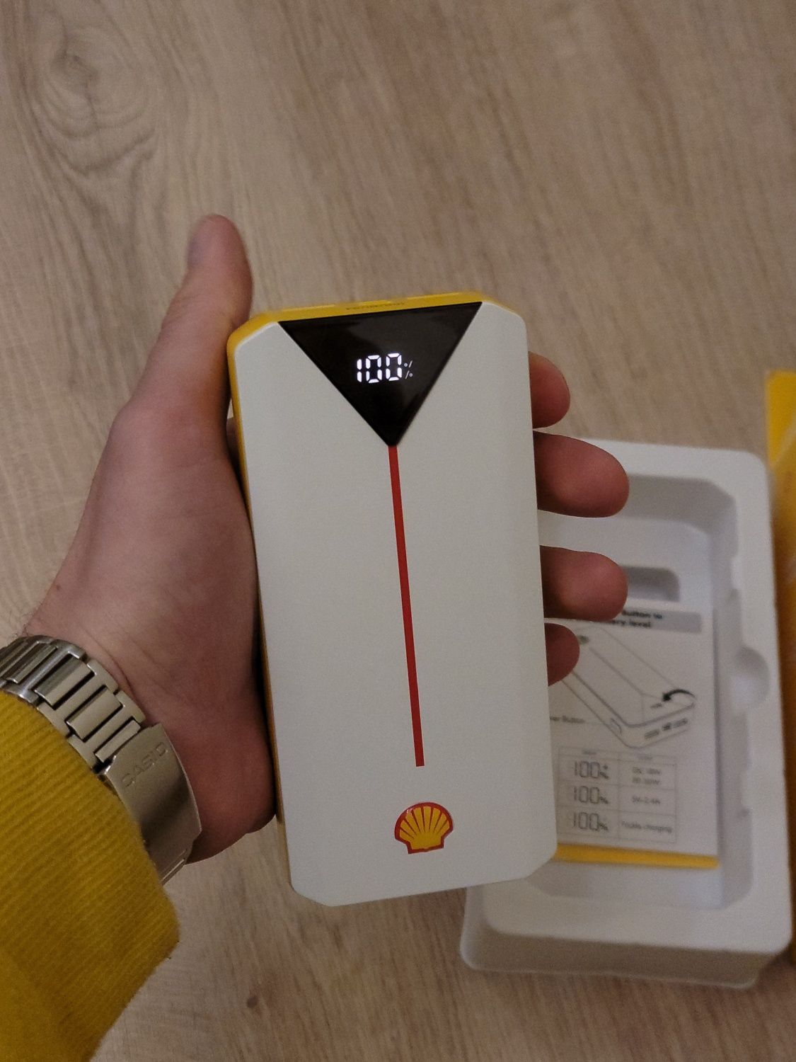 Павербанк Shell 30w 20000mAh быстрая зарядка