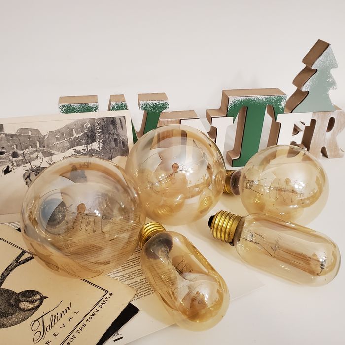 Ретро лампи розжарювання Едісона