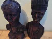 casal de estatuetas