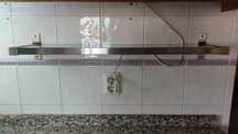 Prateleira de inox, do IKEA