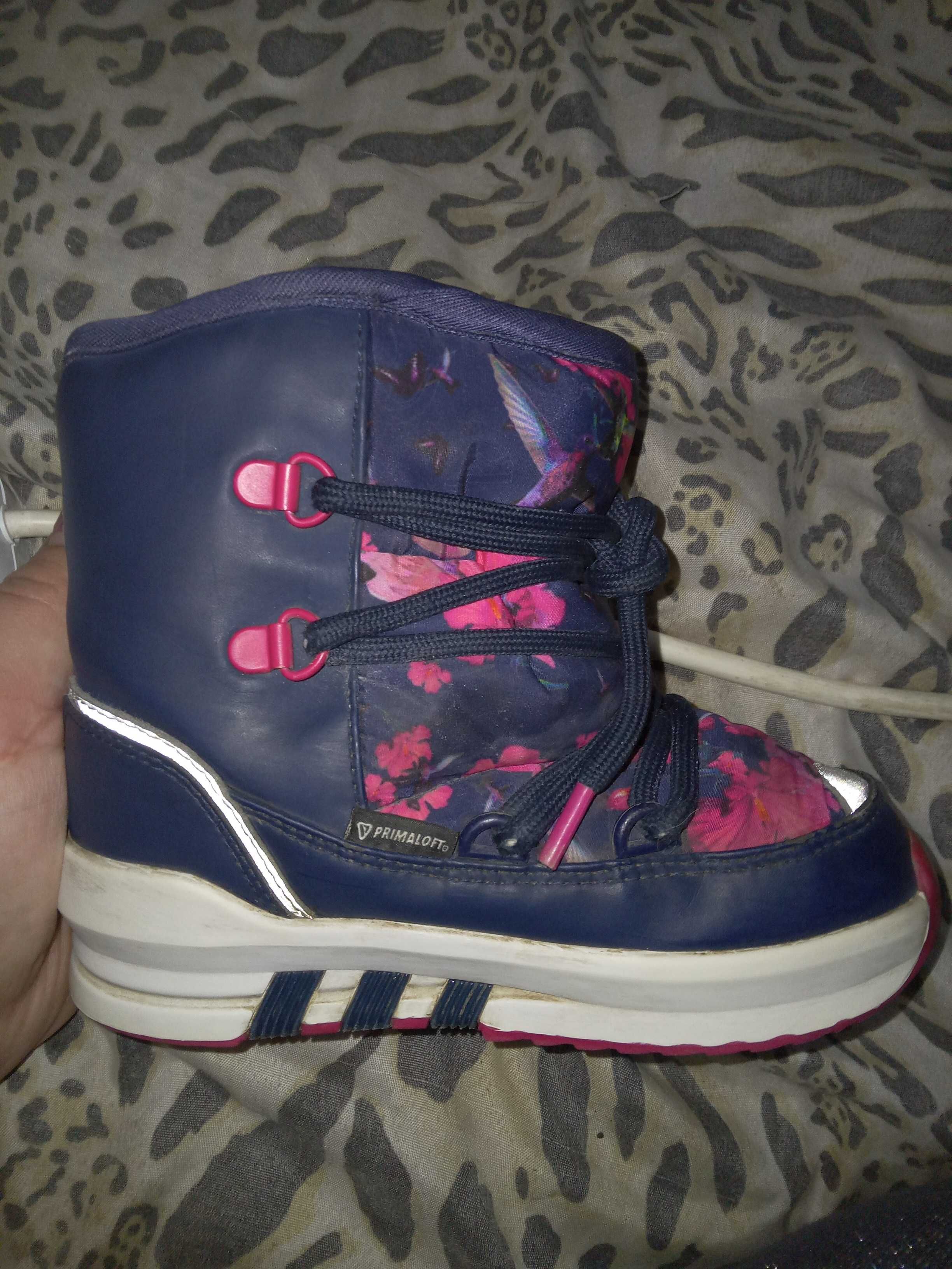 Детские зимние сапожки 26р Adidas