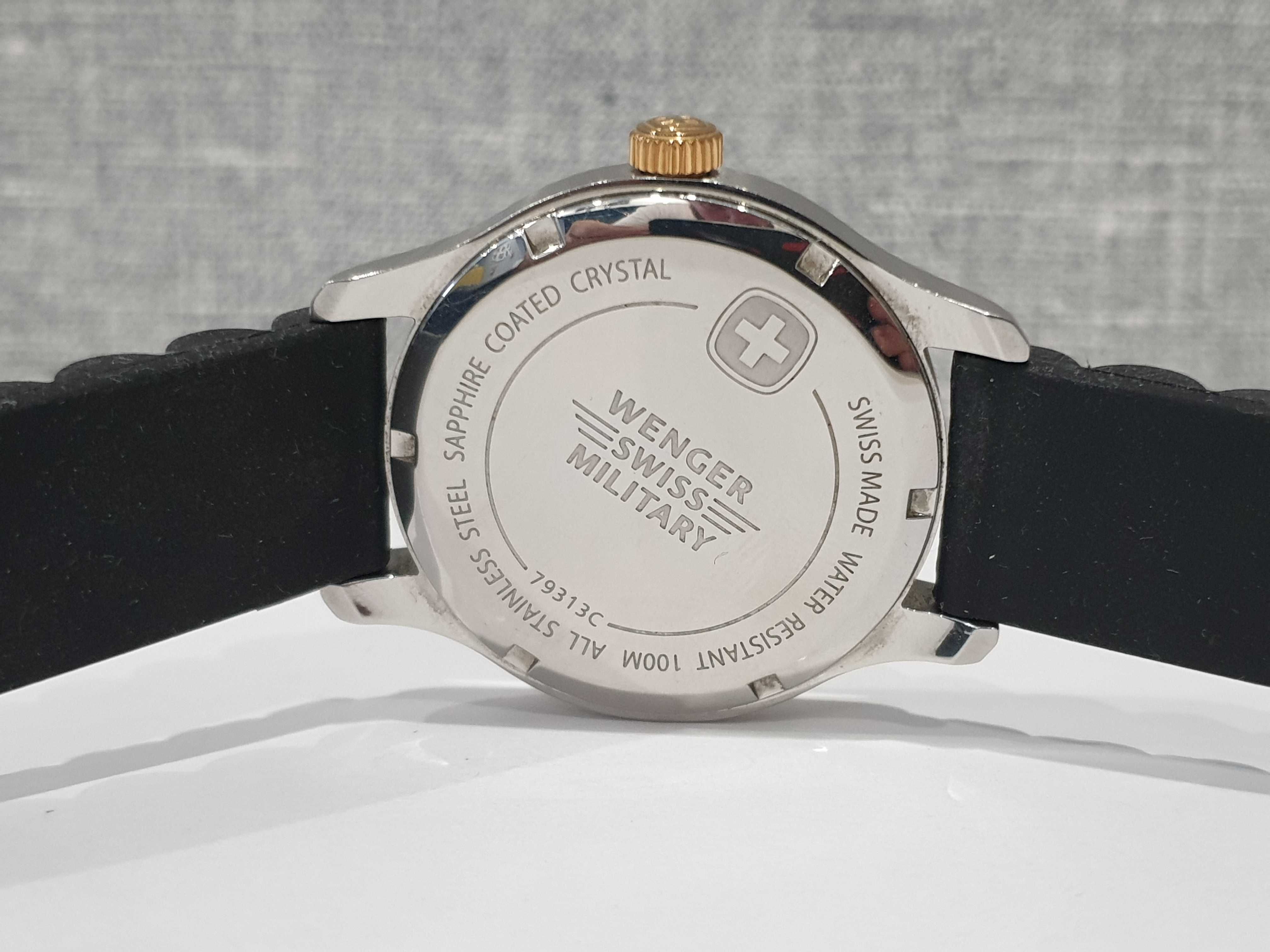 Чоловічий годинник Wenger 79313C Sapphire Swiss Made
