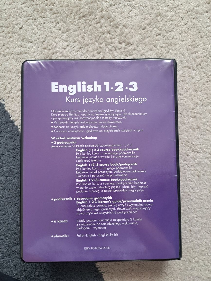 English 1 2 3 kurs języka angielskiego