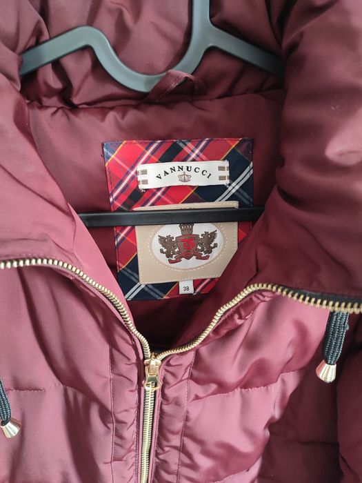 Vannucci Kurtka Puchowa Bordo 38 M