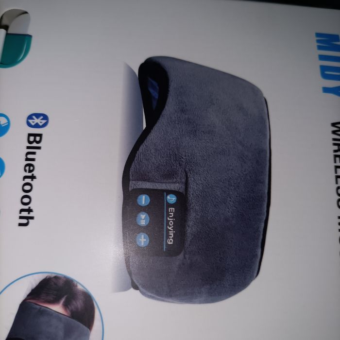 Opaska do spania i muzyki