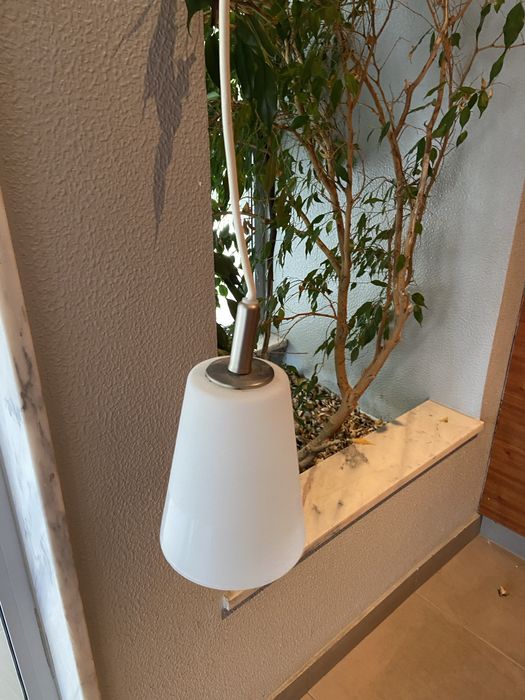 2 candeeiros de teto