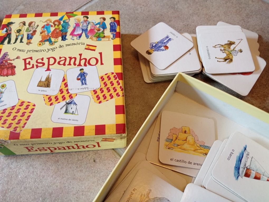 Jogo da memória Espanhol