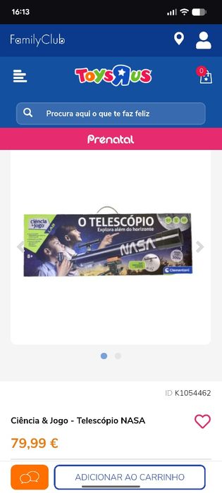 Telescópio da Clementoni