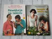Zestaw 2 książek : Rewolucja na talerzu i Szczypta smaku