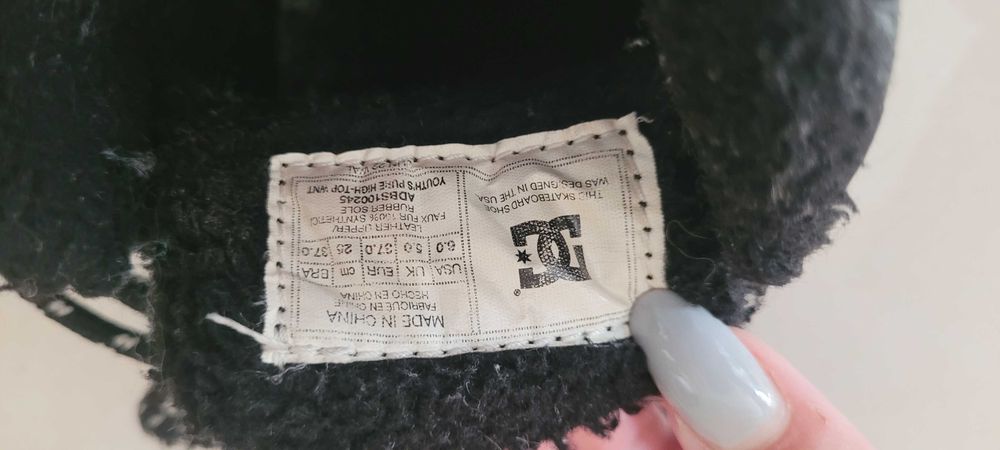 Buty zimowe chłopięce DC
