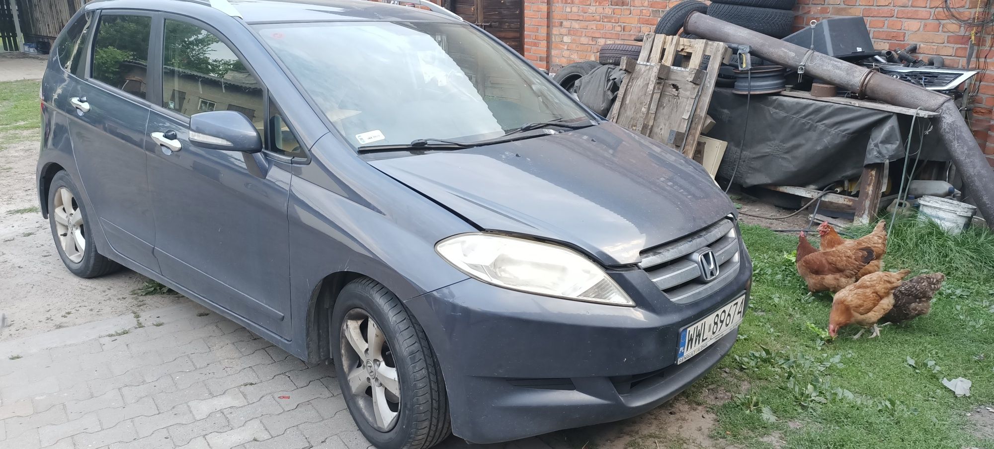 Honda FRV uszkodzony silnik