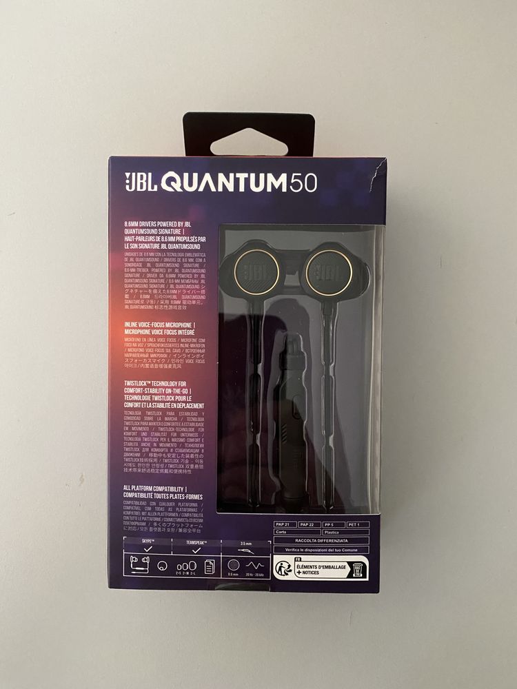 Auricular JBL Quantum 50