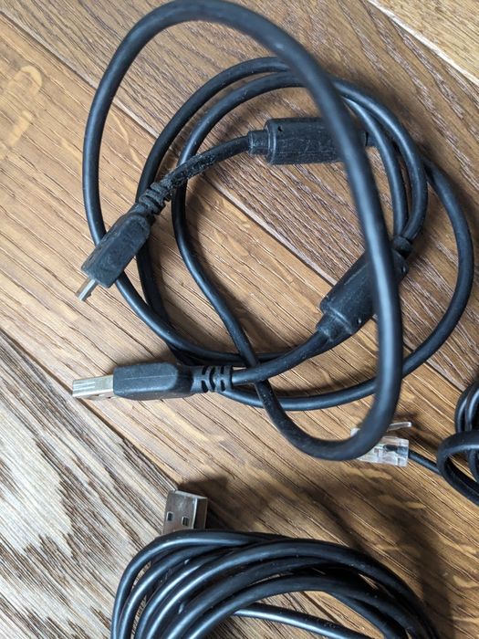 2 kable USB USB mini i ethernet