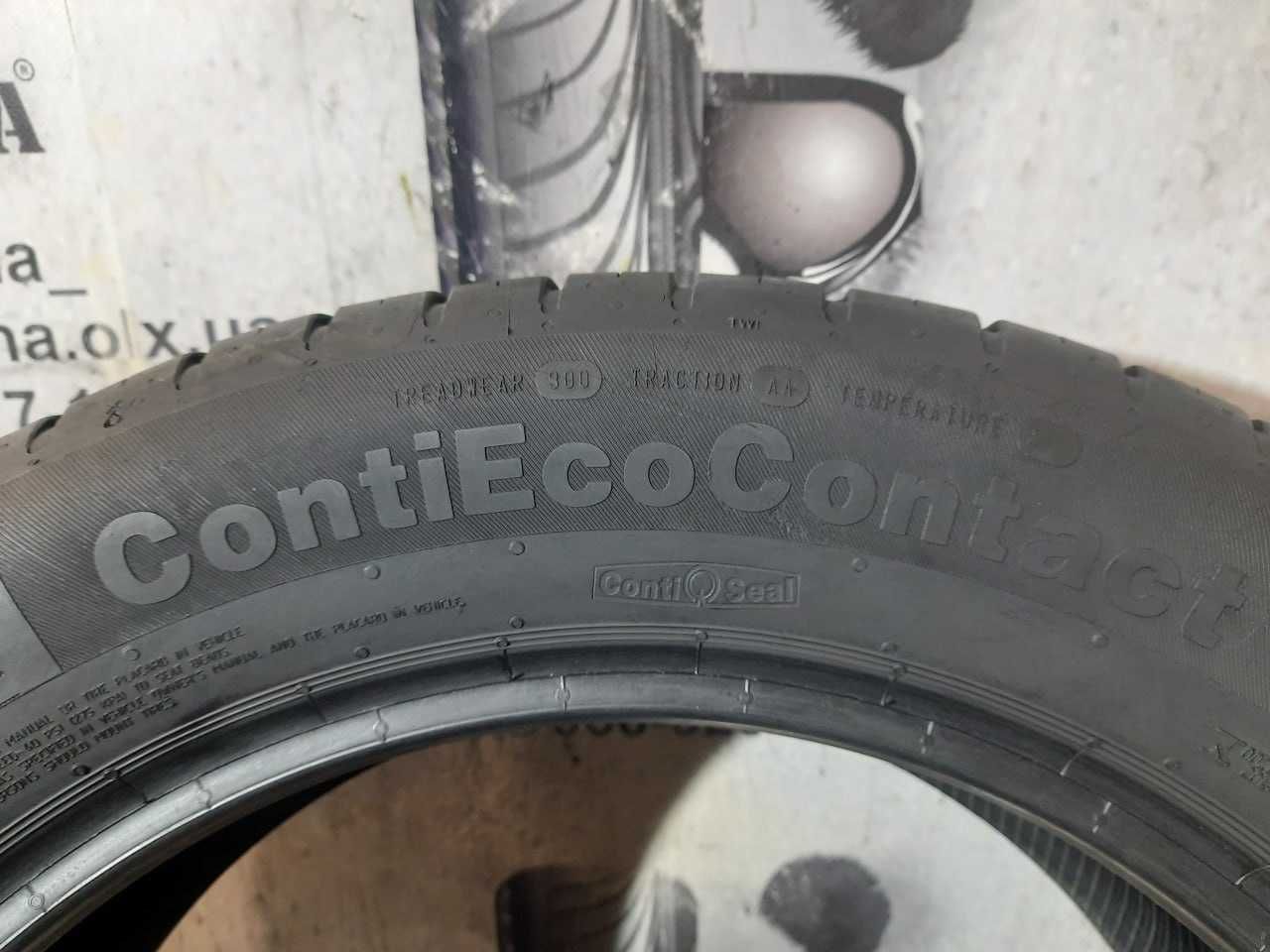 Шини 6,5-7мм 215/55 R17 CONTINENTAL ContiEcoContact 5 б/у літо склад