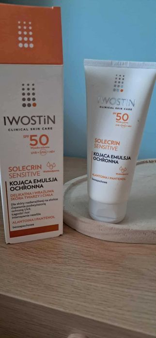Iwostin Solecrin kojąca emulsja ochronna SPF 50 100 ml
