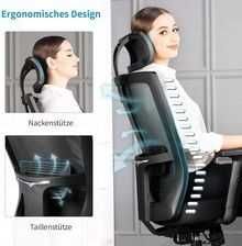 Ergonomiczne krzesło biurowe, krzesło do komputera