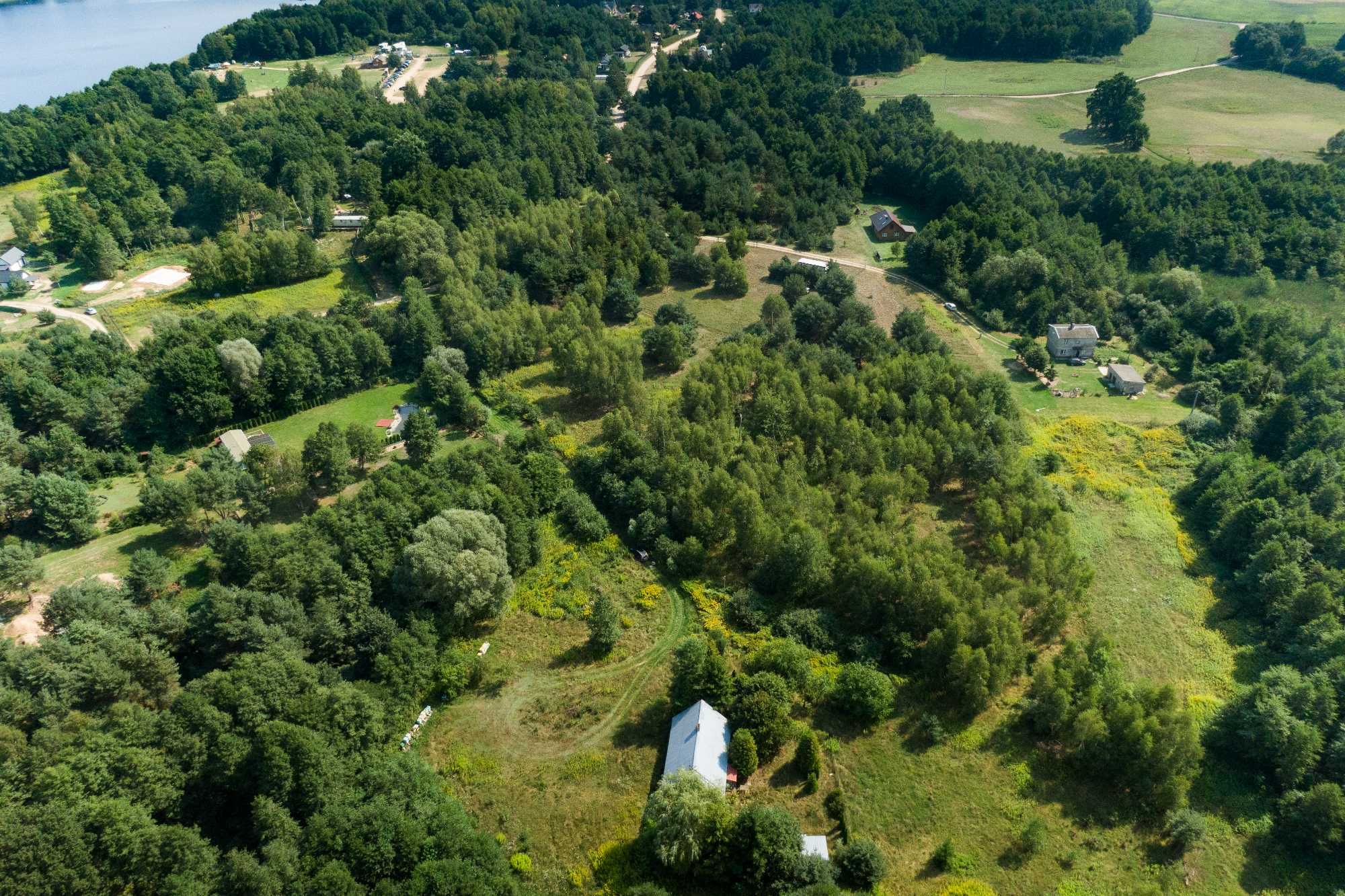 Działka nad jeziorem Orłowskim m. Teodorowo gm. Wielgie 4223 mkw