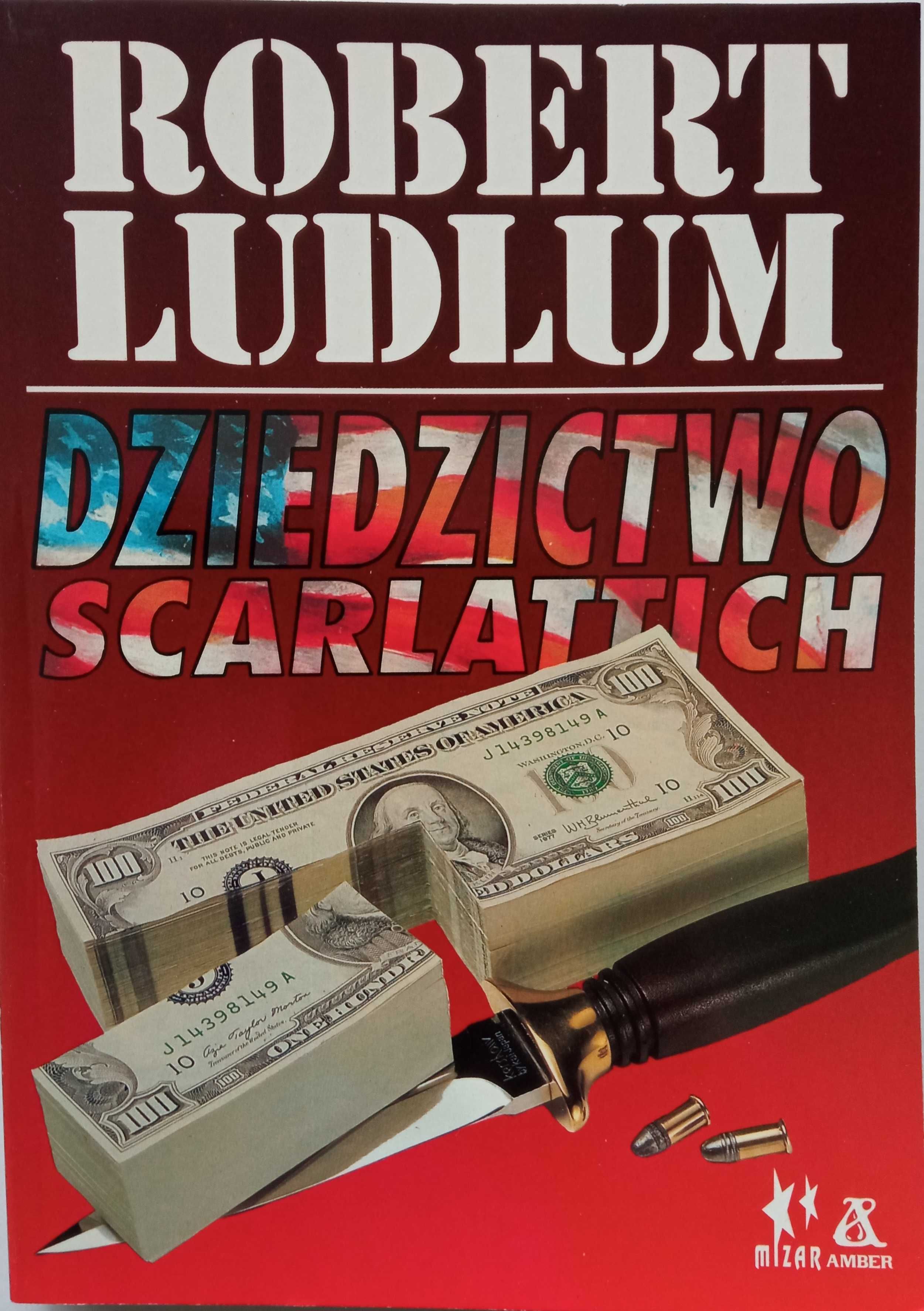 Robert Ludlum - Dziedzictwo Scarlattich, nieczytana, I wydanie