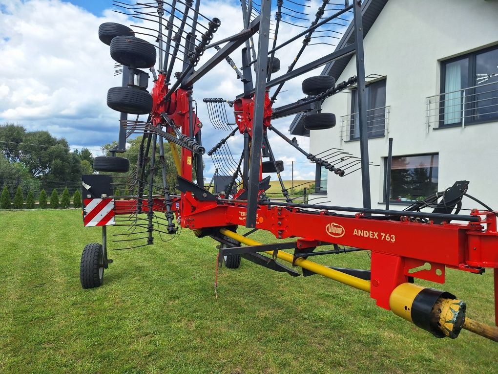 Zgrabiarka Vicon Andex 763 vario Quattro Terralink  claas krone kuhn